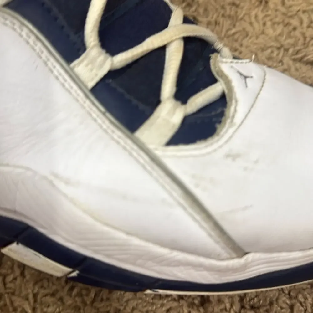 Jordan Olympia Mid Top White Midnight Navy Men’s Size 13